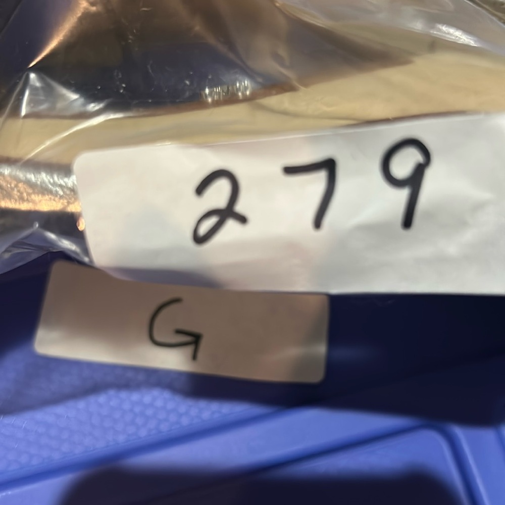 SAM EDELMAN Daniella Block Heel Leather Sandal Elegant Silver Size 6 - Picture 7 of 7